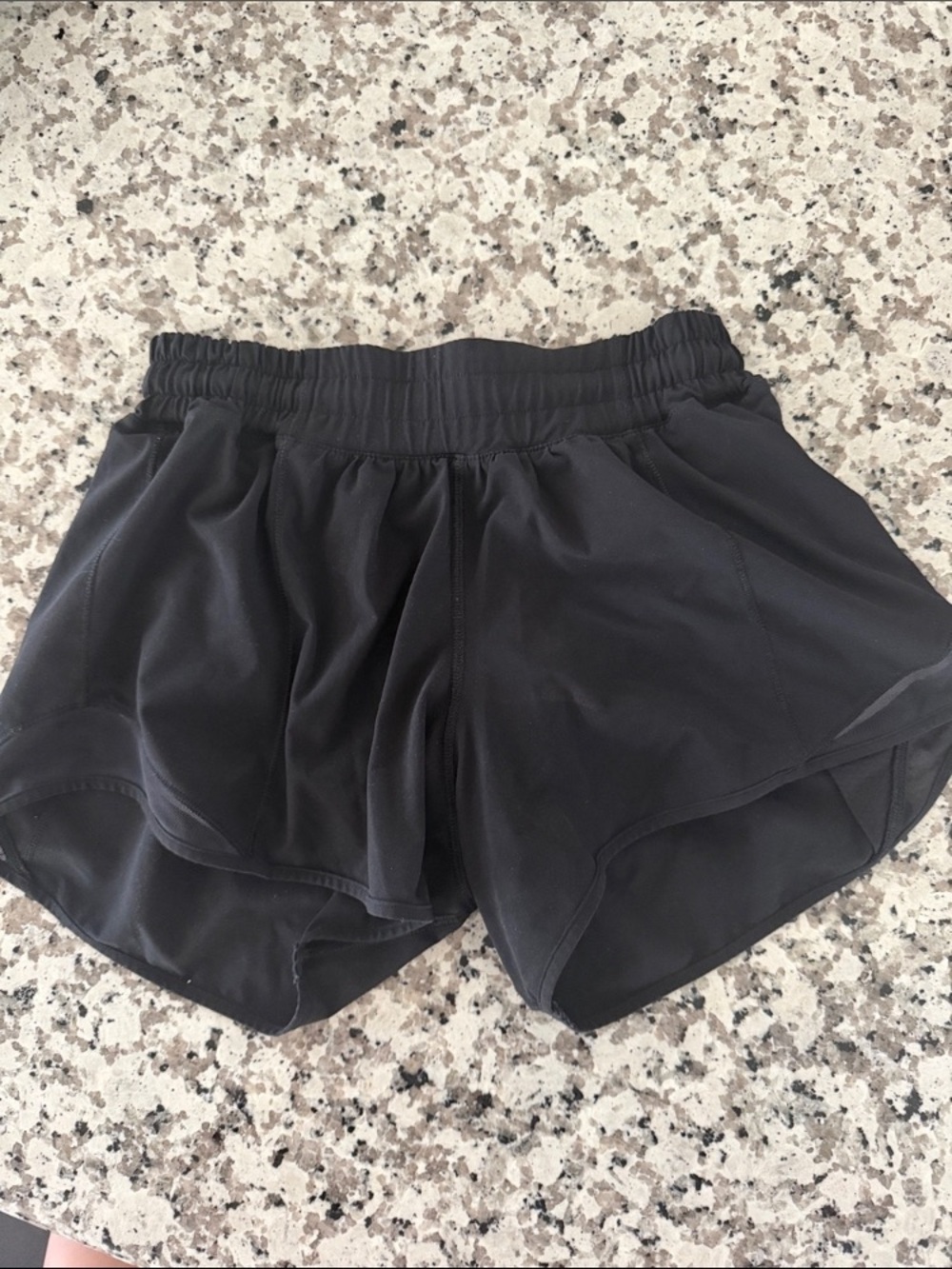 lululemon athletica Black Layered Running Shorts